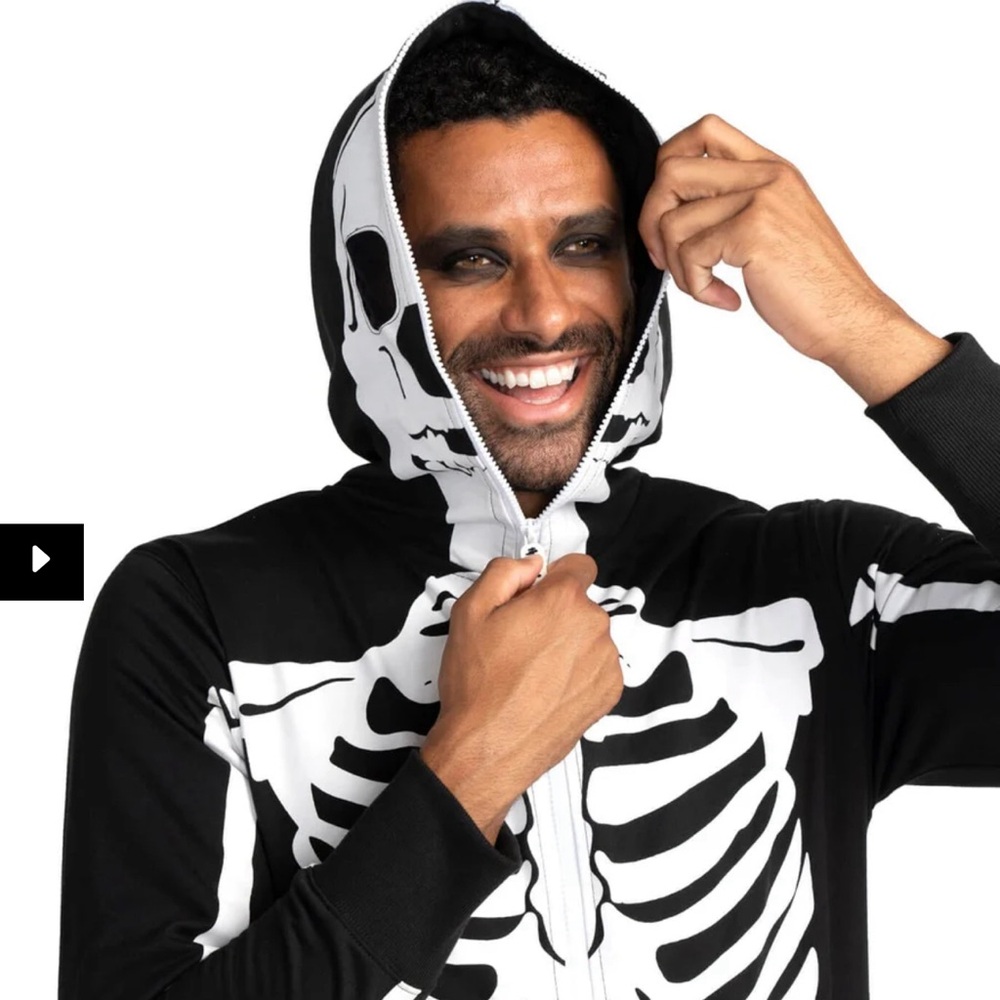 Men’s skeleton costume